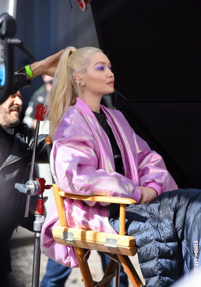 According to Gigi Hadid: Platinum blonde is the new hair color trend for spring 2022 | Gigi Hadid, Brings Platinum Blonde Back! - Hair Color Trend 2023