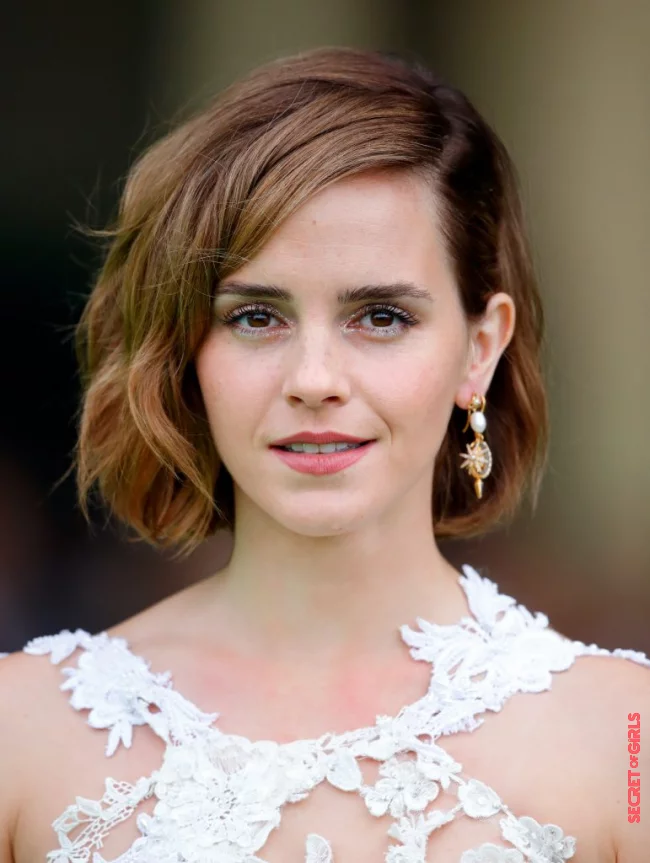Emma Watson's hairstyle evolution - pixie, petit bob, and micro bangs | Hair evolution: Many hairstyles of Emma Watson - Pretty changeable!