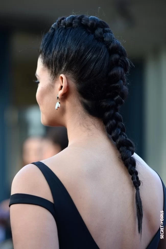 XXL braid | 10 party hairstyles that change from the bun