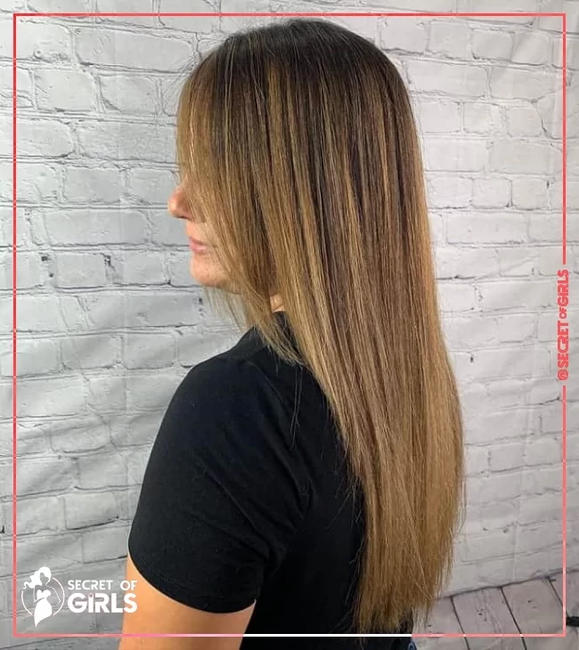 Long and Straight Balayage | The Best Balayage Hair Color Ideas for Long Hair
