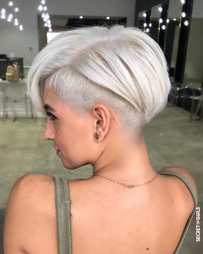 Hairstyle for short hair: Undercut | Short Hairstyles 2023: Brilliant Looks from Bob to Pixie
