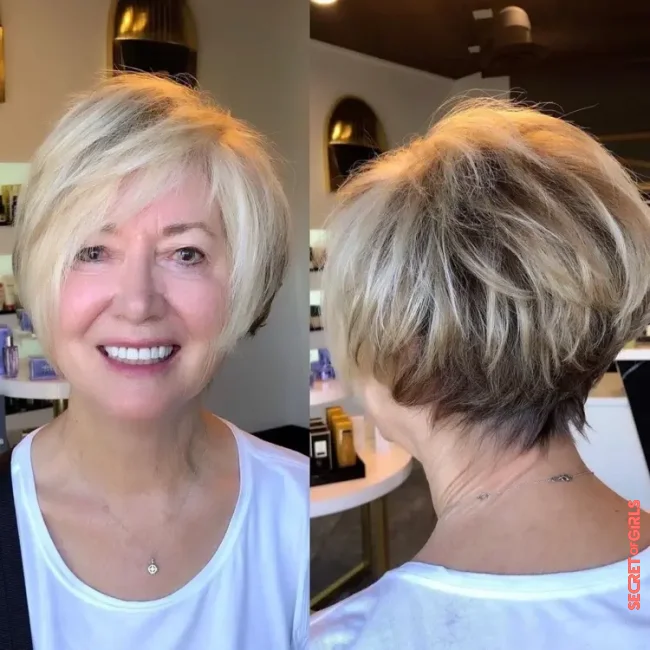Maintain and style long pixie hairstyle | Long Pixie Hairstyles 2022, That Make Women Younger Over 50
