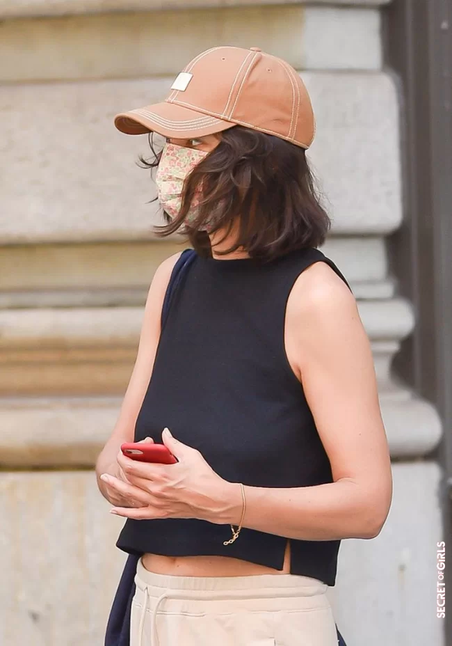 Katie Holmes' fresh bob is perfect for thin hair | Suddenly Short Hair! Katie Holmes Is Now Wearing A Bob