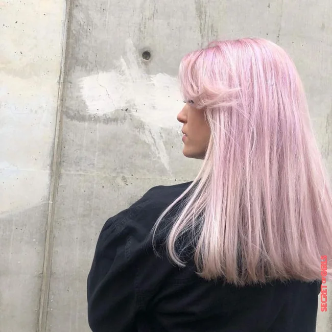 3. Pastel pink | Pink Hair: How You Color The Trend Easily Yourself!
