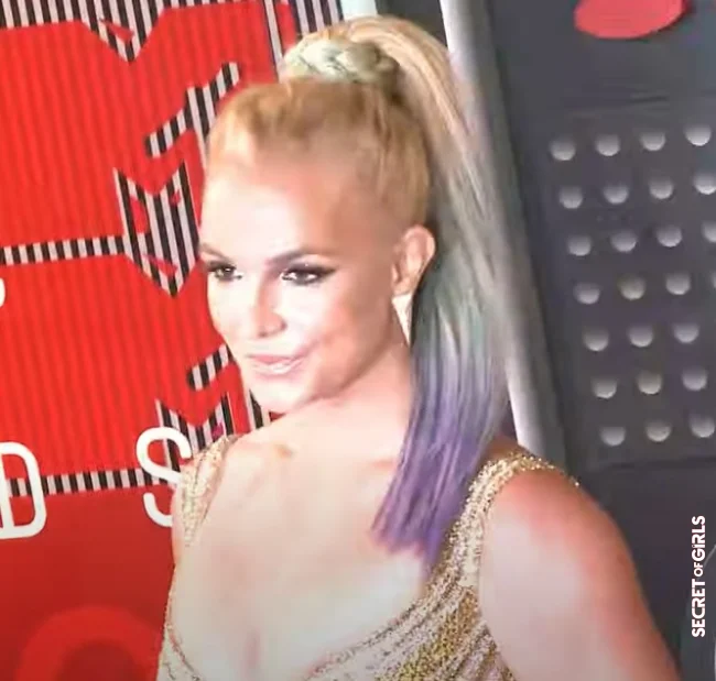 Purple Hair: Britney Spears Wears The Trend Color 2022 Instead Of Blonde | Purple Hair: Britney Spears Wears The Trend Color 2022 Instead Of Blonde