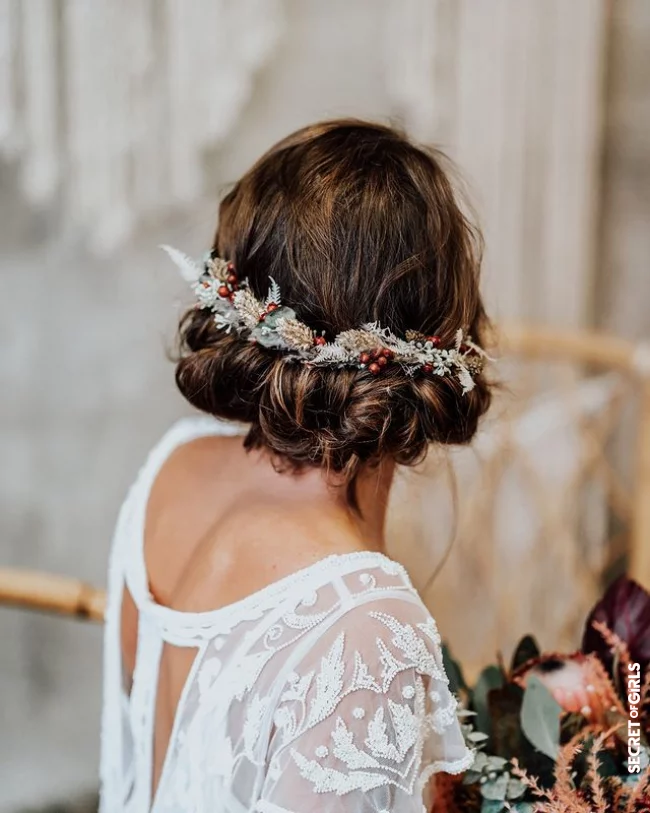 Sleek and modern | Most Beautiful Bridal Hairstyles for Every Hair Length