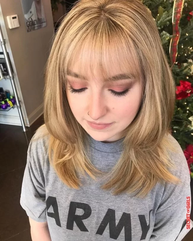 These light bangs that make us want to cut our hair | These light bangs will make you want to cut your hair!