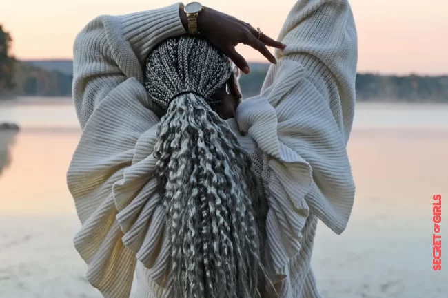 8 perfect braids to enhance your gray hair