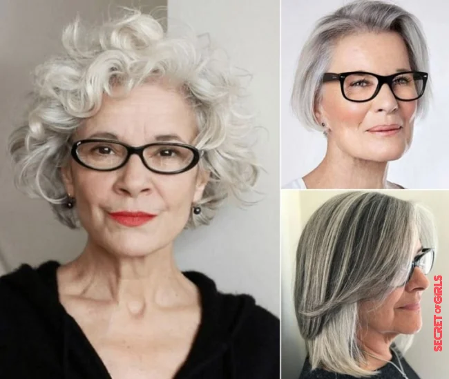Bob hairstyles for women over 60 with glasses | Which Hairstyles with Glasses Flatter Women Over 60 and Make Them Younger?
