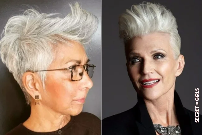 Fleeting short hairstyles from 60 with glasses - the upbeat pixie cut | Which Hairstyles with Glasses Flatter Women Over 60 and Make Them Younger?
