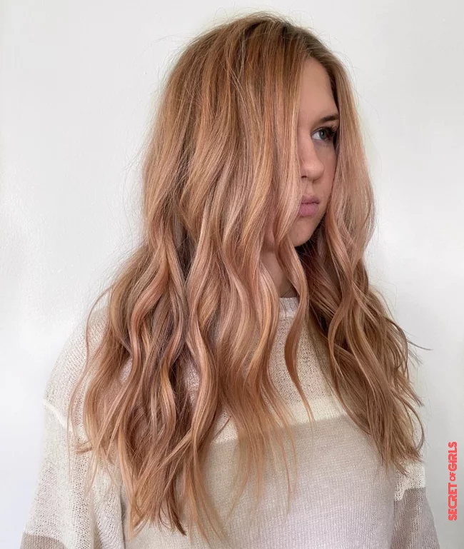Strawberry blonde | Hair Color Trends for Spring 2022 - According to Experts