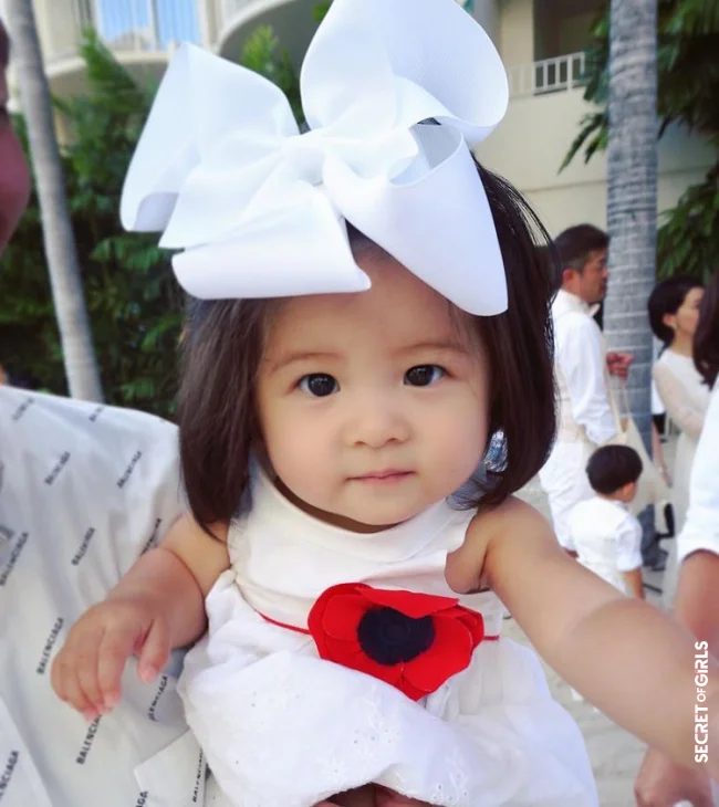One year later... | Baby Chanco: This Child Delights With Her Head Of Hair