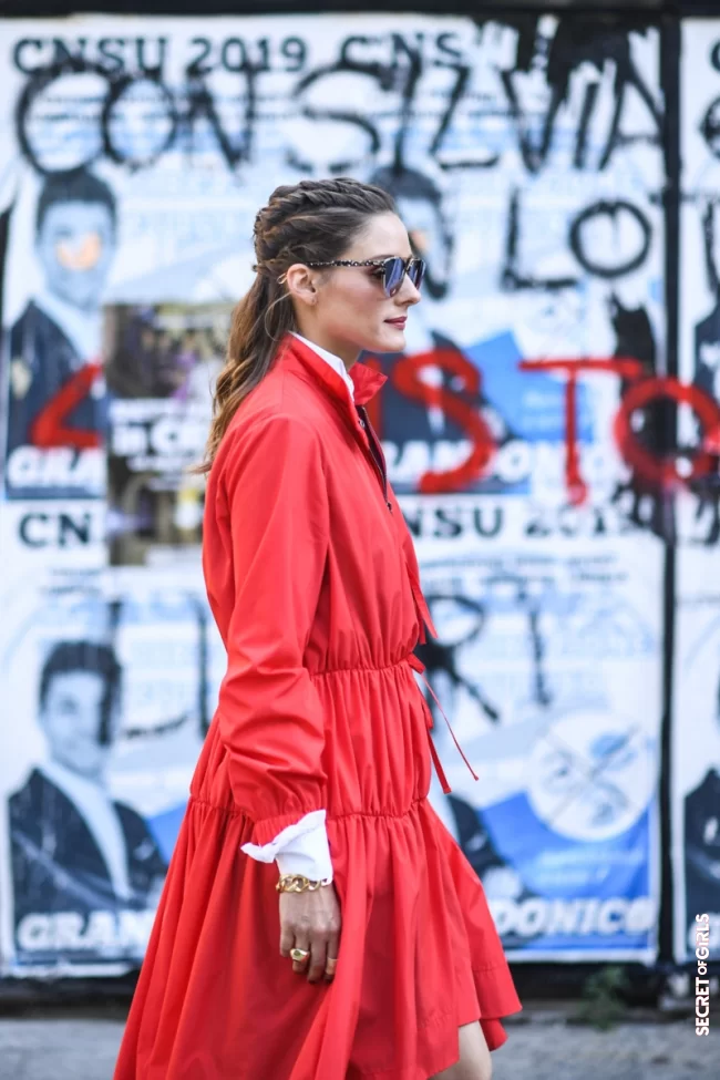 Olivia Palermo's pretty braided half-tail | Most Beautiful Celebrity Braids To Be Inspired By For The Summer Of 2021