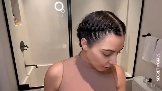 Kim Kardashian's braids, easy to redo at home | Most Beautiful Celebrity Braids To Be Inspired By For The Summer Of 2021