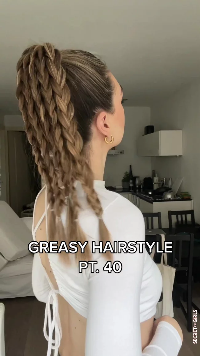 A trendy hairstyle easy to achieve | Multi-Braid Ponytail: This Hairstyle Promises to be Hair Trend of Summer