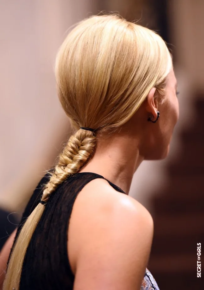 Low half braid | 5 Braids Ideas To Do In The Morning Express