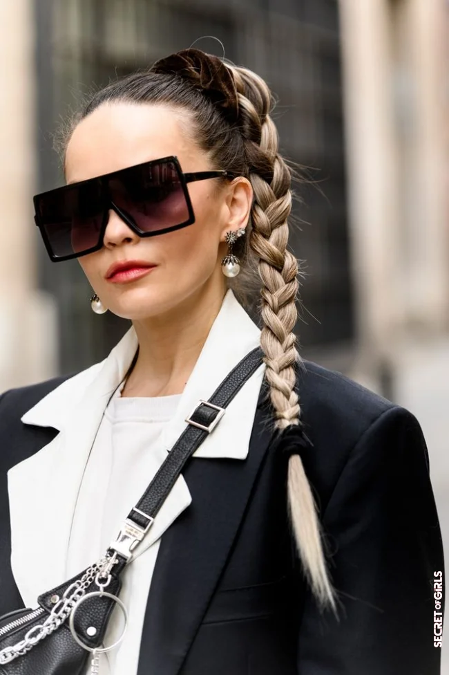 High braid on the side | 5 Braids Ideas To Do In The Morning Express