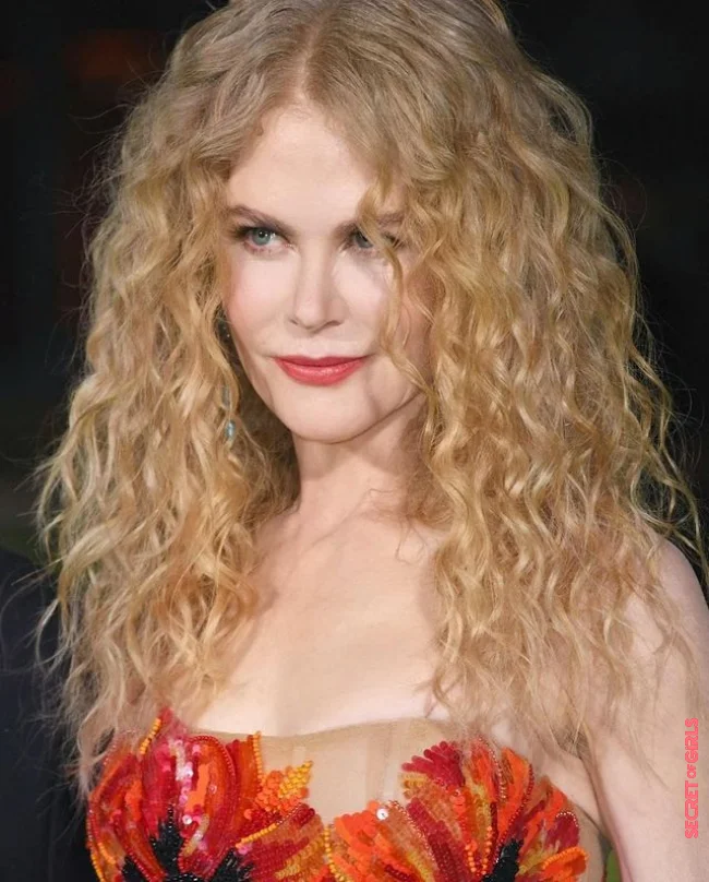 Hair with curls: Nicole Kidman is wearing her trend hairstyle from the 90s again | Curly Hair: Nicole Kidman Is Wearing Her 90s Trend Hairstyle Again