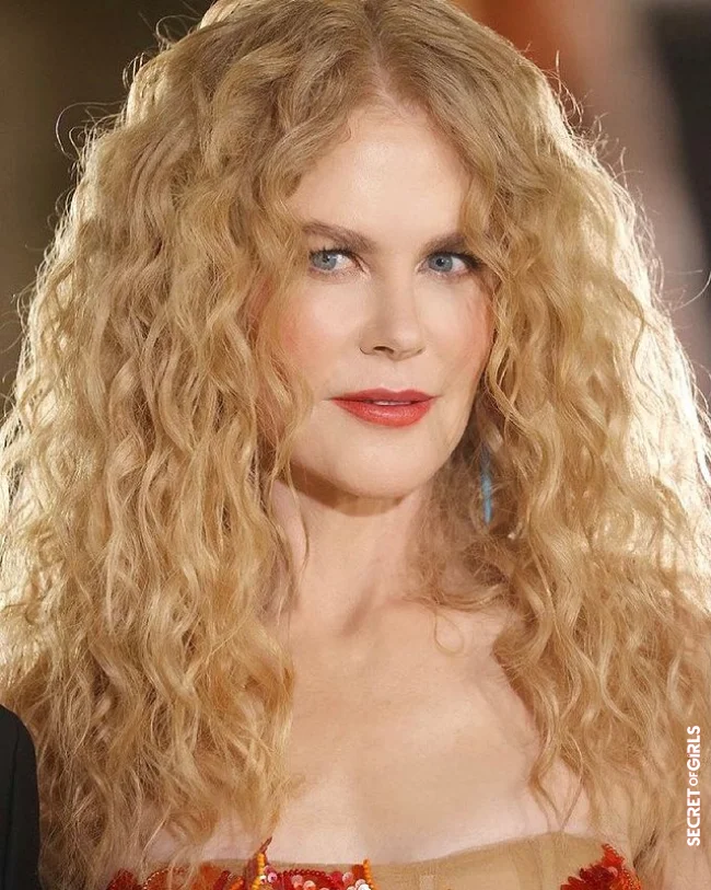 Hair with curls: Nicole Kidman is wearing her trend hairstyle from the 90s again | Curly Hair: Nicole Kidman Is Wearing Her 90s Trend Hairstyle Again