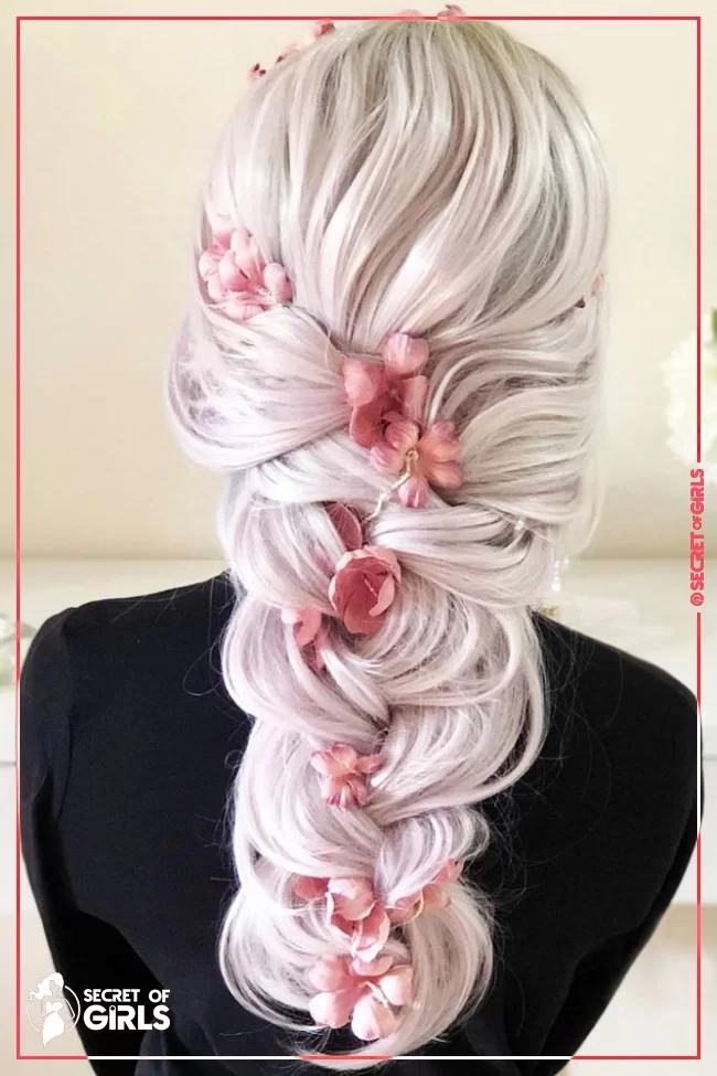 Braided Hairstyles With Flowers | 70 Inspiring Ideas For Braided Hairstyles