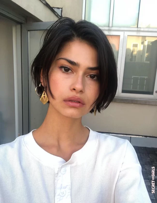 On black hair | Hair Trend 2021: These Perfect Haircuts To Go Softly Short