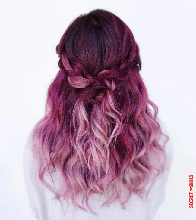 Color gradient | Coolest Pastel Hair Colors To Try This Spring