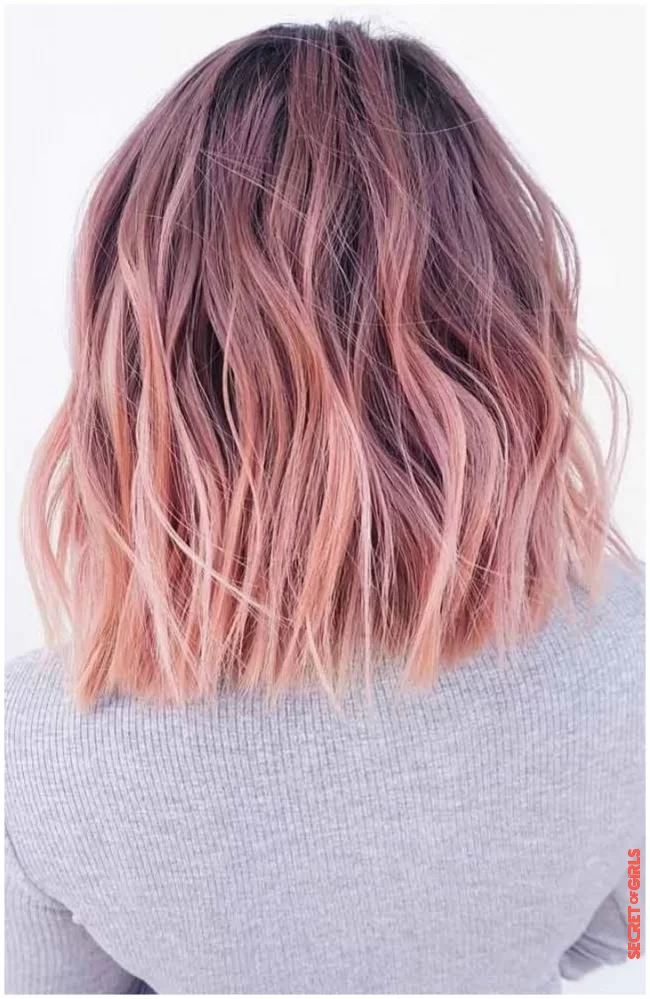 Pink gradient | Coolest Pastel Hair Colors To Try This Spring