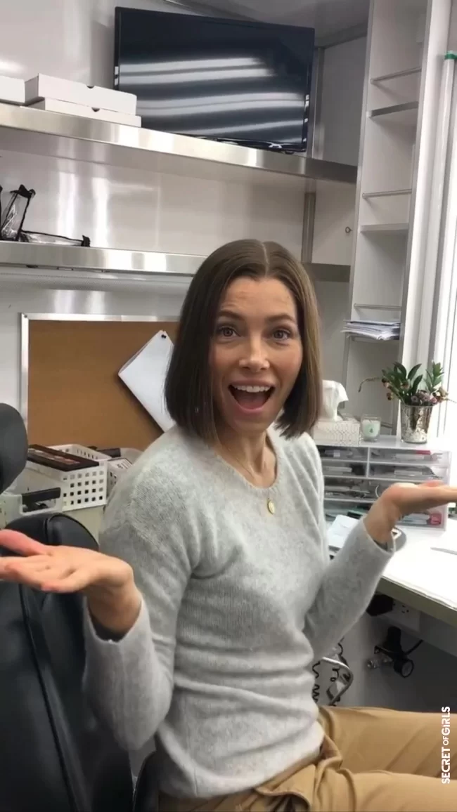 It can go so quickly with Jessica Biel: From bun to short bob | Short hair: Jessica Biel looks so different now