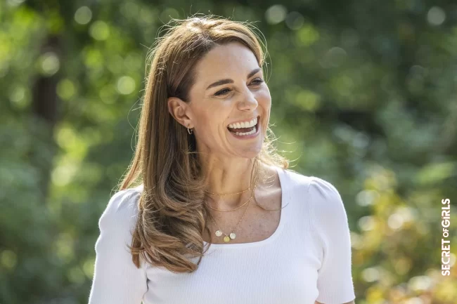 Simple eye-catcher: Duchess Kate delivers a trendy hairstyle for long hair in summer with her styling | Duchess Kate Wears The Trend Hairstyle For Long Hair In Summer 2021