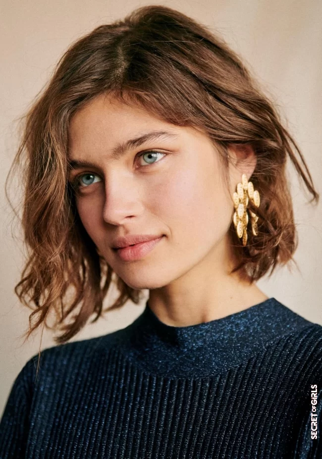 A natural mid bob | Carré Wavy: These Inspirations Found On Pinterest To Adopt The Cut Of The Moment