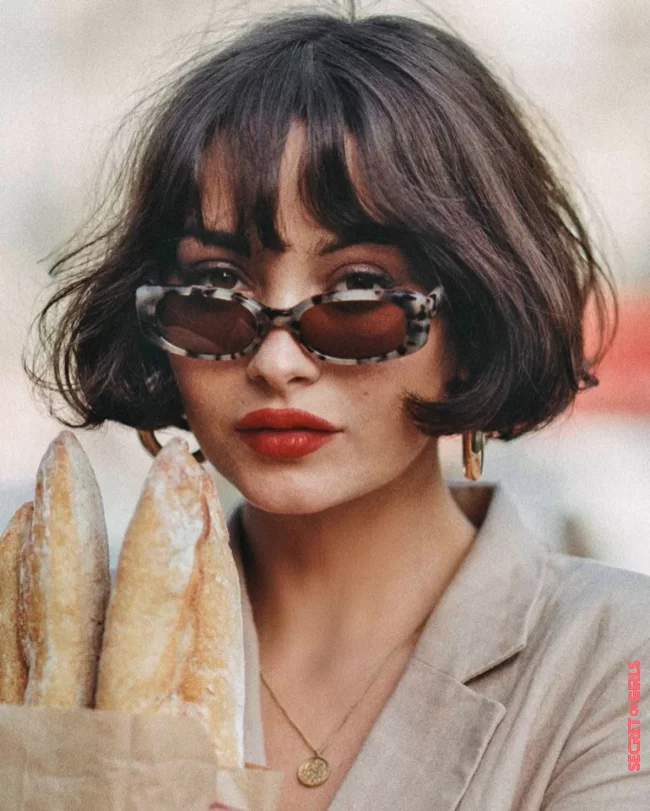 A french bob | Carré Wavy: These Inspirations Found On Pinterest To Adopt The Cut Of The Moment