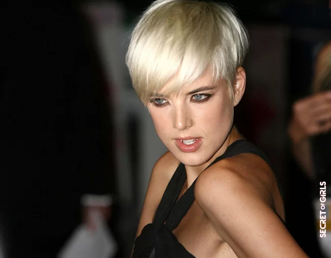 Agyness Deyn with a pixie in 2007 | These 11 Short Hairstyles Are The Most Beautiful Of All Time - And The Ultimate Inspiration For The Next Hairdresser Visit