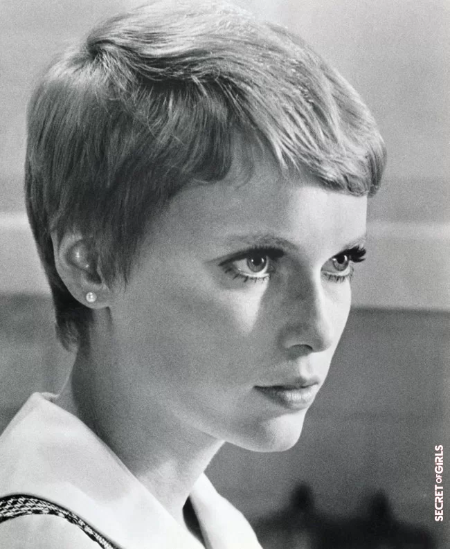 Mia Farrow's short hairstyle | These 11 Short Hairstyles Are The Most Beautiful Of All Time - And The Ultimate Inspiration For The Next Hairdresser Visit