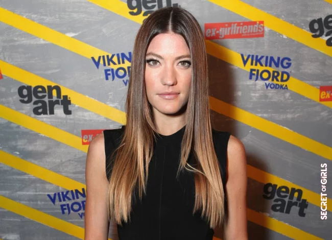 Sleek Ombre Hair | Hairstyles for Narrow Faces: These Looks are The Most Flattering