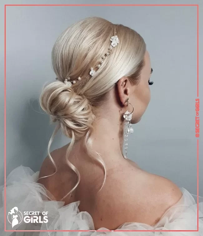 4. Updo for Long Thick Hair | 21 Fresh Wedding Updos for Long Hair