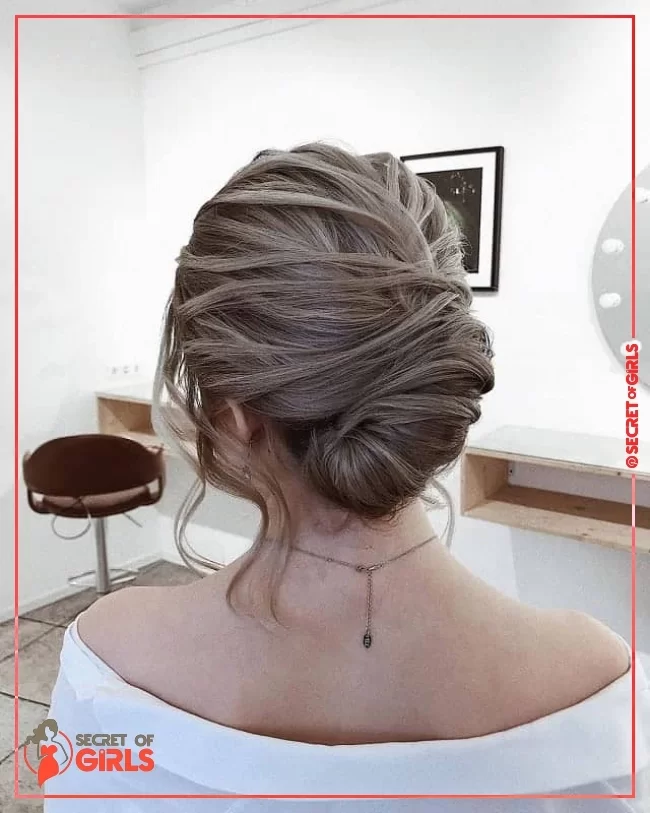 6. Updo Style for&nbsp;Wedding Guest | 21 Fresh Wedding Updos for Long Hair