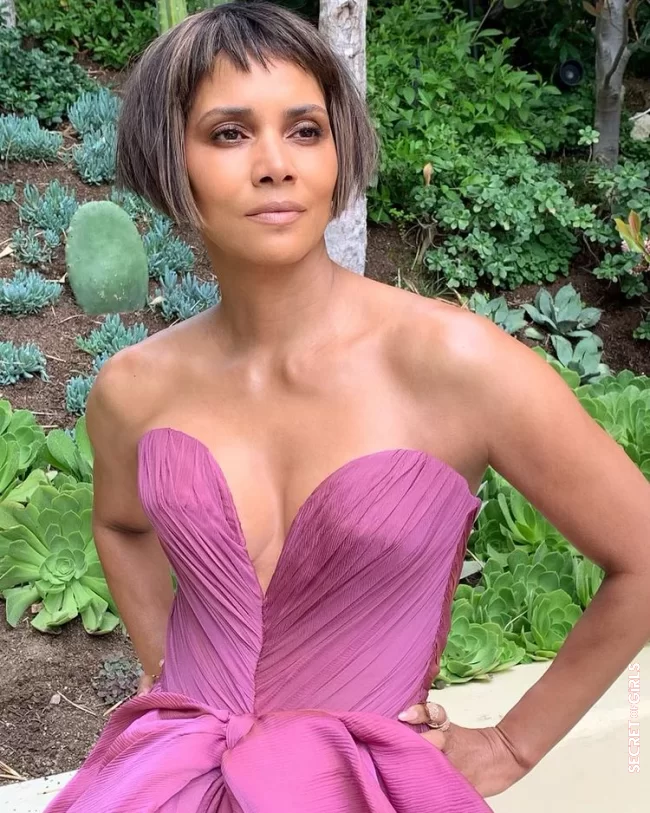 Halle Berry with a new bob hairstyle | Oscars 2021: Halle Berry Surprises With A Blatant Hairstyle