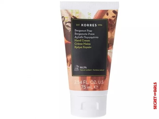 Hand Cream Korres Bergamot Pear | Hand cream: These are the best hand creams from the drugstore