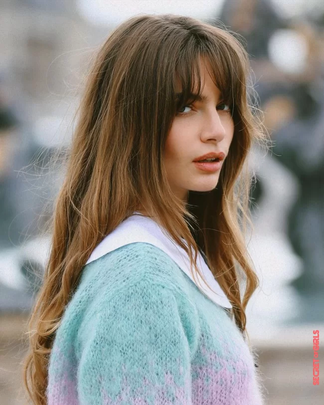 Casual gringe: this is how to style the hairstyle trend in summer 2021 | Casual Bangs: The Fringe Is The Hairstyle Trend In Summer 2021!
