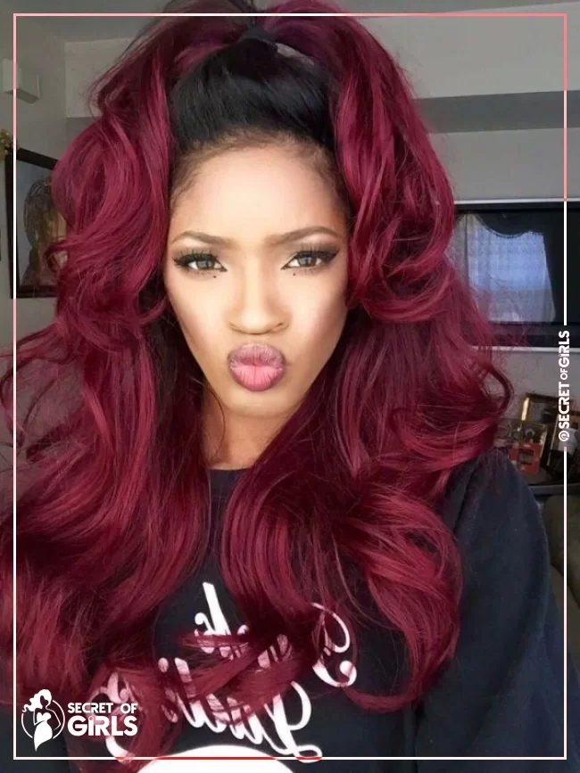 Half Pink | 61 Top Hairstyles for Black Women (Trending for 2020)