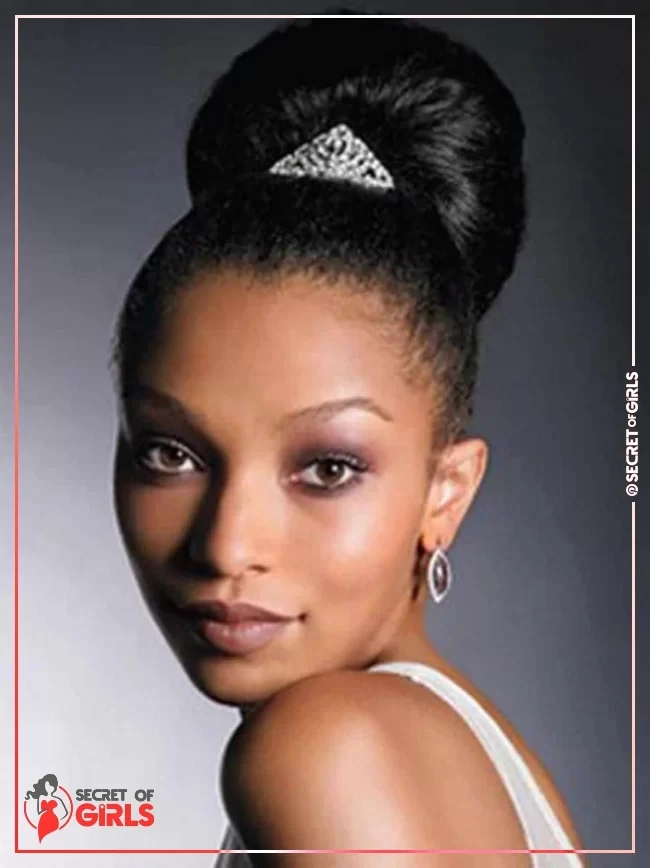 Crowned Black Women Hairstyles | 61 Top Hairstyles for Black Women (Trending for 2020)