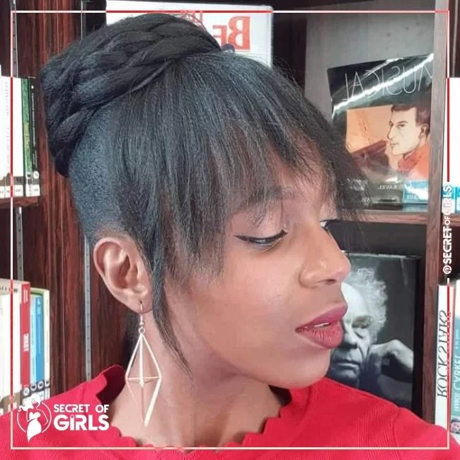 Black Hair with Bangs | 61 Top Hairstyles for Black Women (Trending for 2020)