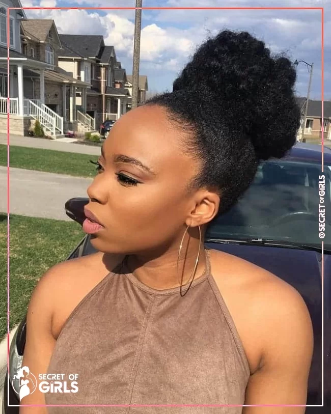 Black Updo | 61 Top Hairstyles for Black Women (Trending for 2020)