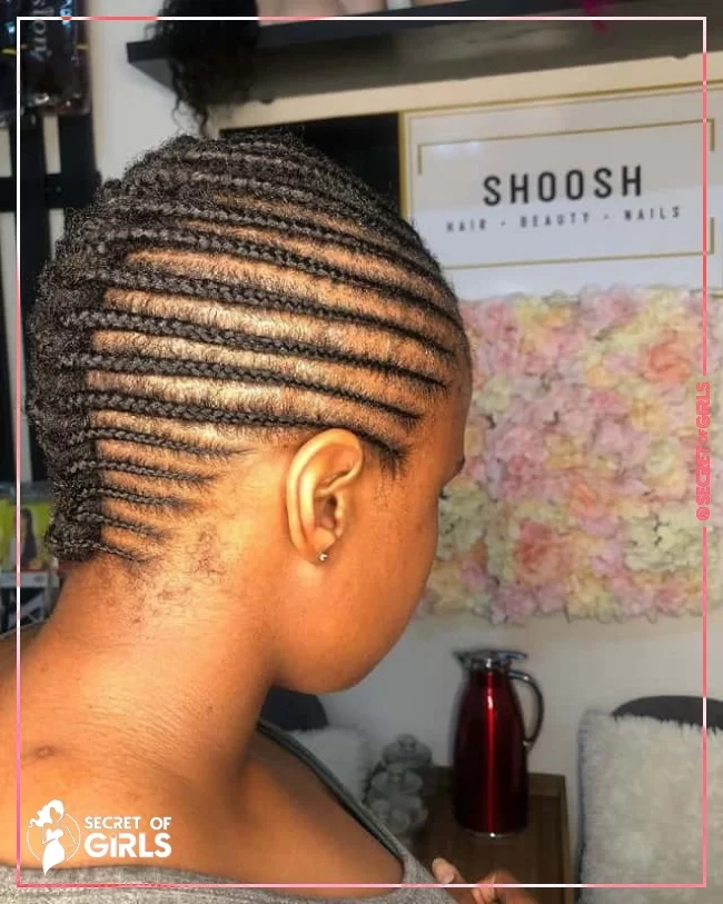 Cornrow Style | 61 Top Hairstyles for Black Women (Trending for 2020)