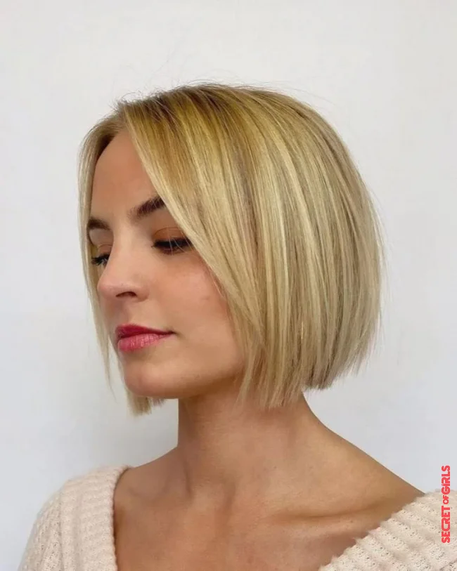 This hairstyle is a great volume cut for fine hair | Box Bob Hairstyle Is Back In Trend In 2022!
