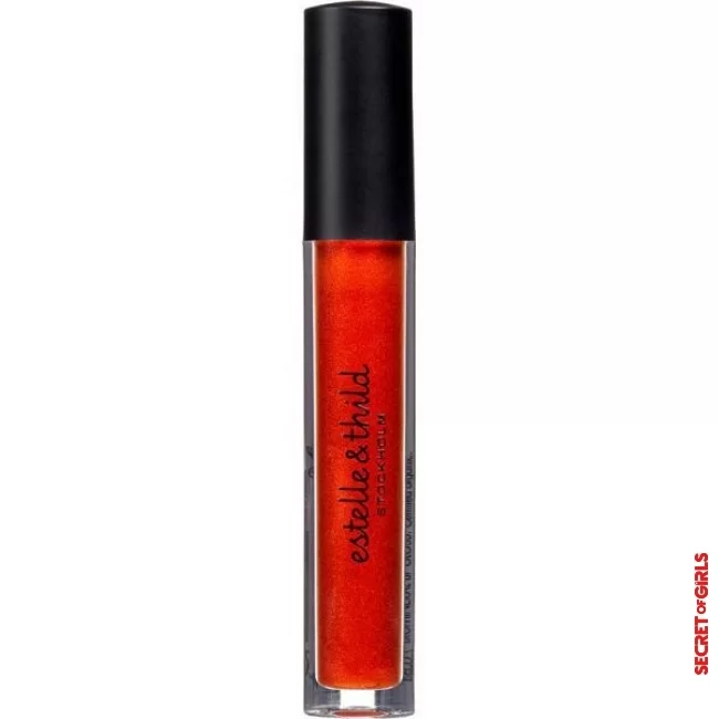 6. Classic red: Organic mineral lip gloss from Estelle & Thild | Lip gloss is celebrating a stylish comeback