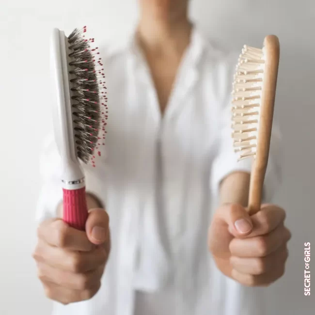 2. Wash the hairbrush | Cleaning the hairbrush: These tips will keep the brush clean