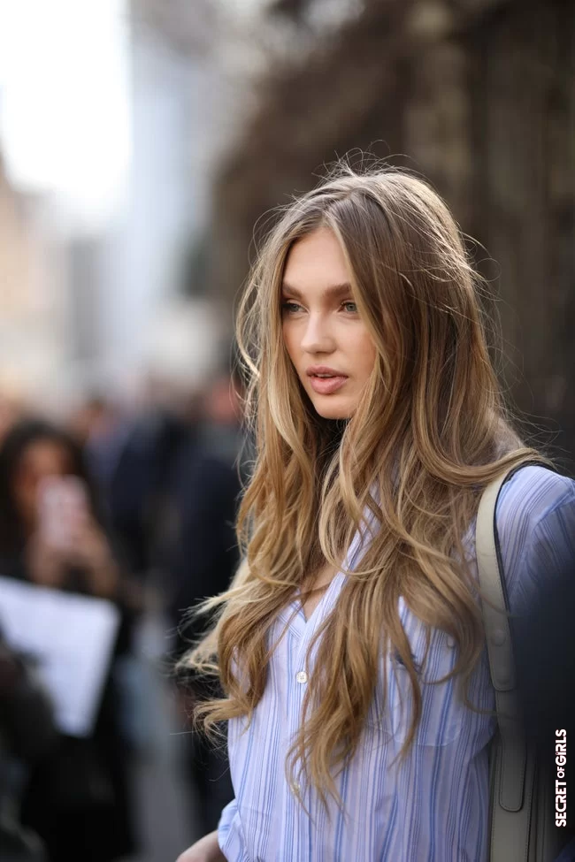 Hairstyle for long hair: levels for particularly thick hair | Hairstyles For Long Hair - Which One Suits Your Hair Structure Best?