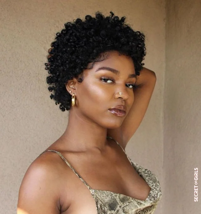 Afro cut | Thick And Voluminous Hair: 30 Short Cuts To Sublimate Them