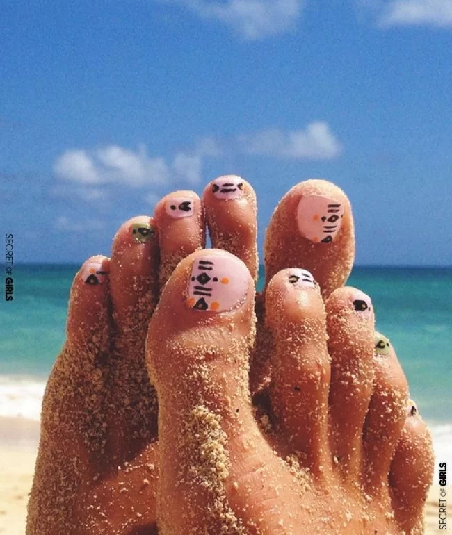 73 The Newest Toe Nail Designs For You In 2019 Summer (1)